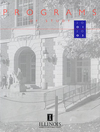 Printed Programs of Study Catalog 2001-2003
